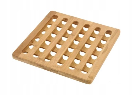 Bambusový stojan na teplé jedlá