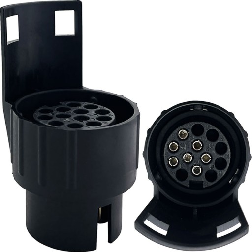 ADAPTÉR REDUKČNÝ ADAPTÉR PRÍVESU 12V 7/13 KOLÍKOV ZÁSUVKA