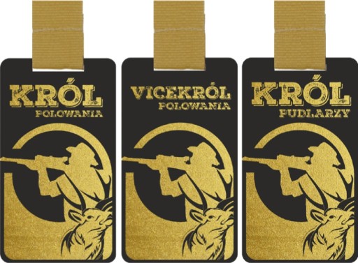 Poľovnícka medaila KRÁĽ POĽOVNÍCTVA Vice, Pudlarz POPIS