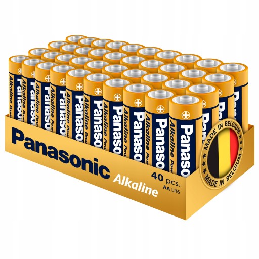 10x batérie Panasonic Alkaline Power LR6/AA 1,5V