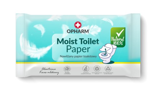 Opharm VLHKÝ TOALETNÝ PAPIER 48 ks.