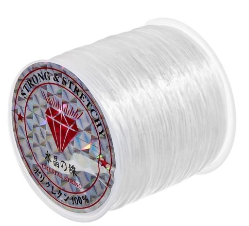 GUMA NA VÝROBU NÁRAMKOV 0,8MM 40 METROV ELASTIC LINE