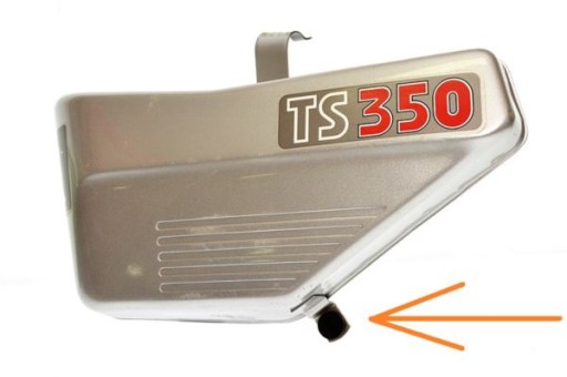 Guma do bočného odkladacieho priestoru Jawa 350 TS 638 org. český