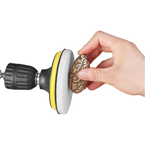 LEŠTIACA PODLOŽKA PLSTENÝ KOTOUČ KRYTY NA VELCRO SKRUTKOVAČ A BRÚSKU 125mm