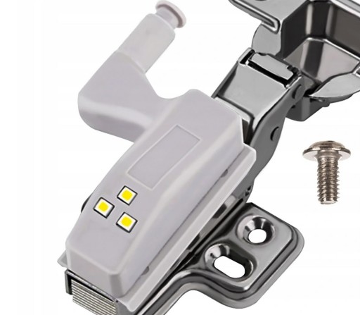Skriňová lampa s výklopnými dvierkami a 3 LED diódami