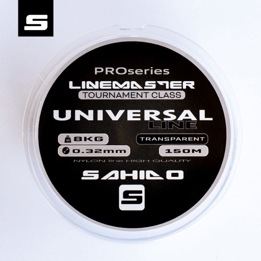 SAHIDO LINEMASTER UNIVERZÁLNY RYBÁRSKY Vlasec 0,32 MM 150 M SILNÝ PLÁVAJ