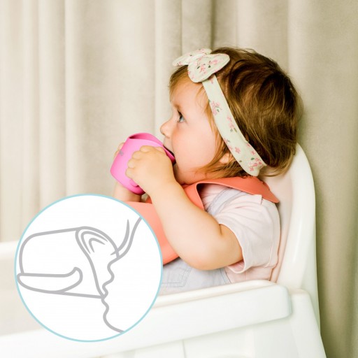 BabyOno ERGONOMICKÝ TRÉNINGOVÝ hrnček Flow 120 ml