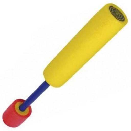 VELIKOVAČ VODY, žltá ZBRAŇ, PENOVÁ tuba, 30 cm