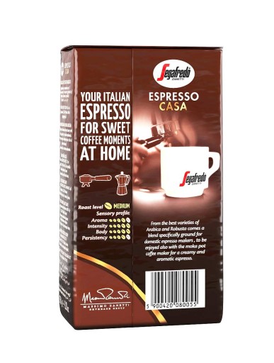 Segafredo Espresso Casa mletá káva 250g