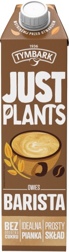 Tymbark Just Plants Drink Oats Barista 1 l