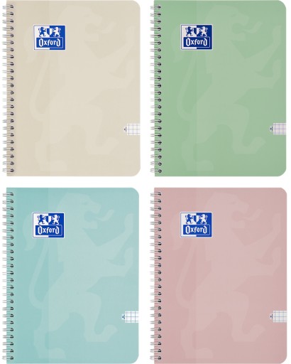 ŠKOLSKÝ ZOšit A5 80 štvorcových listov NOTEBOOK OXFORD NOTEBOOK