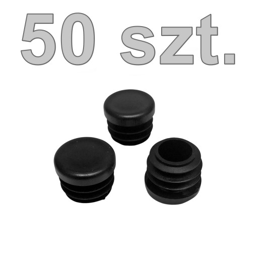 Zátky pre profilové rúry, priemer uzáveru 20 mm - 50 ks
