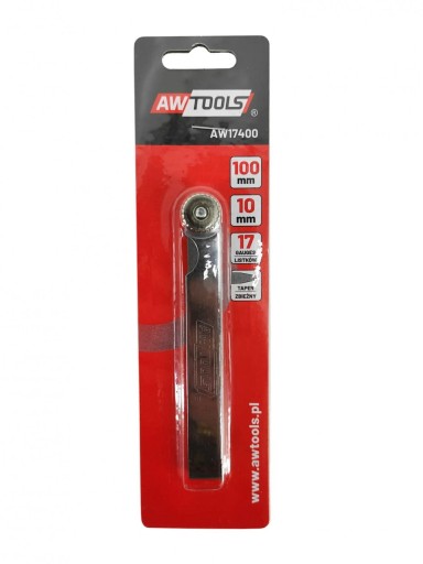 AWTOOLS MERAČKA 100mm 17 ZOZNAM. AW17400