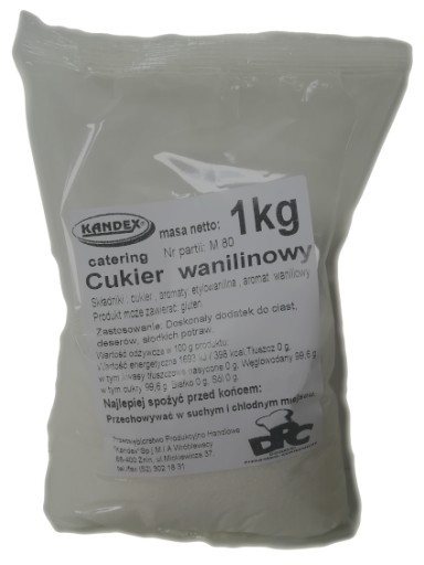 CUKOR VANILKOVÝ 1 KG KANDEX