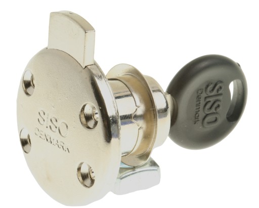 SISO MILLENIUM okrúhly zámok 19 / 22 mm UNIVERZÁLNY NÁBYTOKOVÝ ZÁMEK