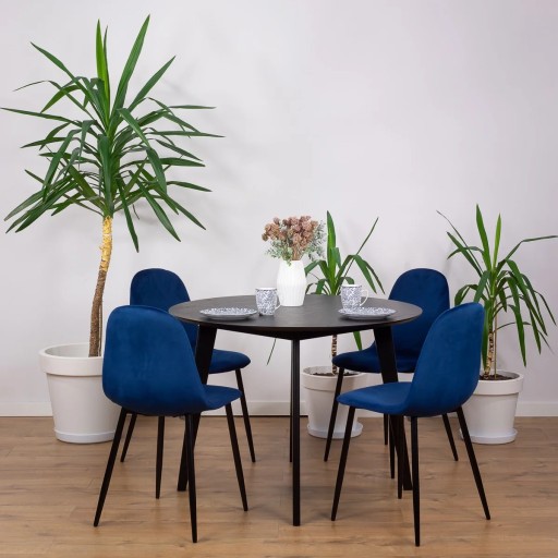 Poťah na škandinávske kreslo, NAVY NAVY VELVET