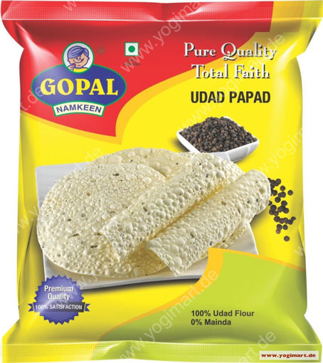 Udad papad s čiernym korením Gopal 200g