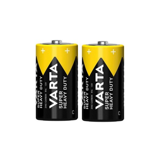 VARTA Super Heavy Duty SuperLife LR14 C zinkovo-uhlíková batéria x2 ks.