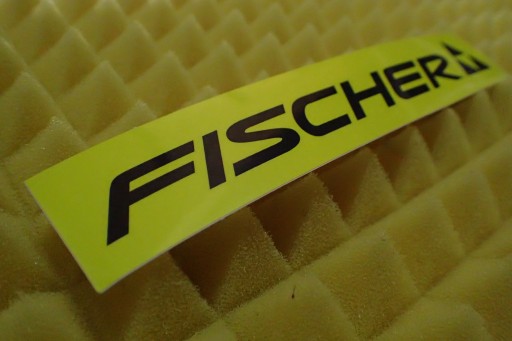 NÁLEPKA FISCHER NÁLEPKA 16,4 x 3 cm