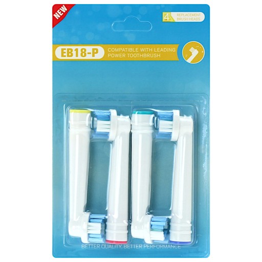 Hlavice zubnej kefky Oral-B Braun EB18-P 4 ks.