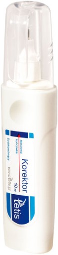 KOREKTOR v PEN 10 ml FLAT Tetis
