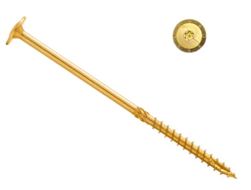 TESÁRSKE TORX SKRUTY DO DREVA 6x80 10 ks