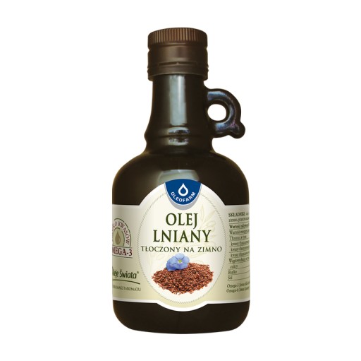 Za studena lisovaný ľanový olej 250 ml (Oleofarm)