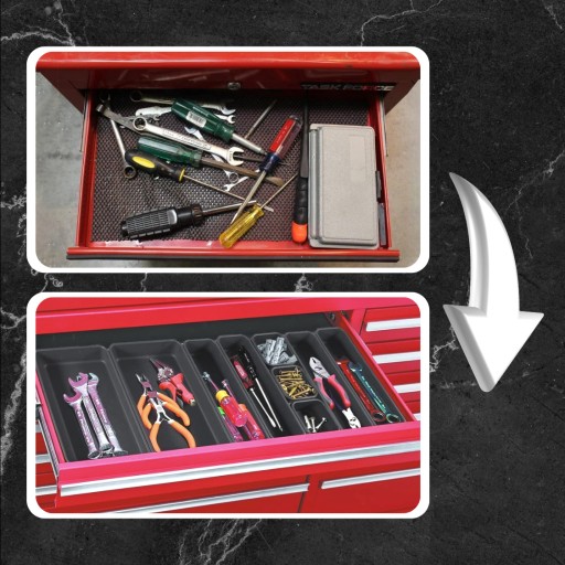 8x ORGANIZÁTOR ZÁSUVKY VLOŽKA STOLNÁ SKRIŇKA NÁDOBA NA PRÍBORY