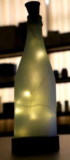 KOROK NA FĽAŠU 20 LED Drôtené Svietidlá Osvetlenie na vianočný stromček Teplá biela 124