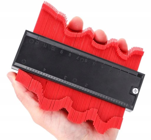 ŠABLÓNA NA PRENOS KOPÍROVANIA TVAROV MERACÍ VZOR 12cm