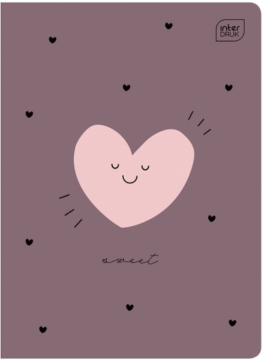 A5 LINED COLOR zošit 32 listov Interprint MIX x5