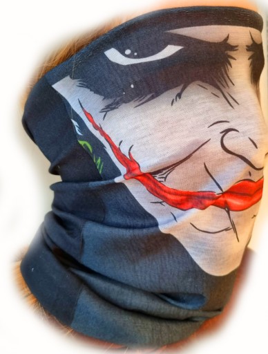 JOKER HALLOWEEN MASKA BANDANA CLOWN SUKRT CLOWN
