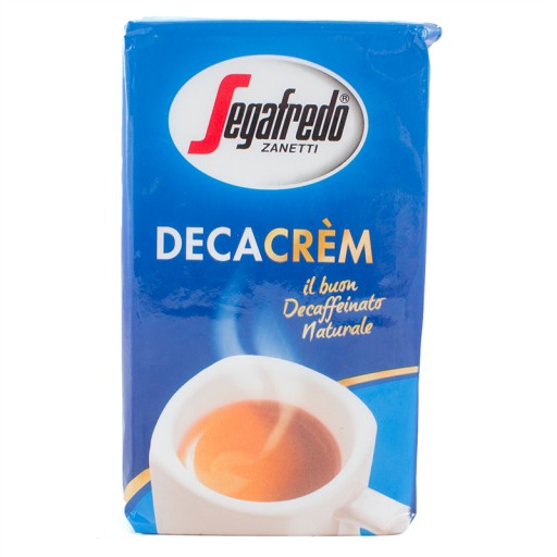 Segafredo mletá káva bez kofeínu 250 g