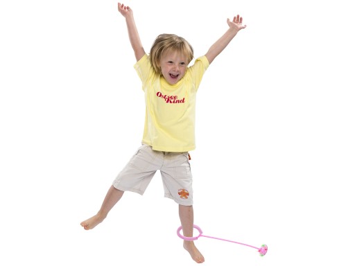 Hula hoop, švihadlo, ružová LED loptička