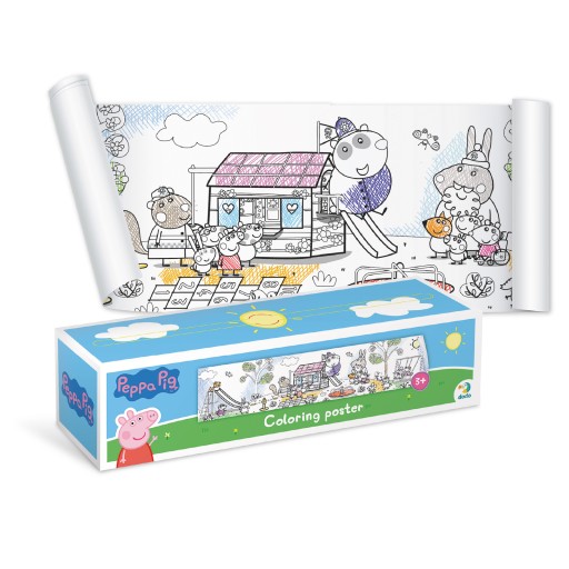 Omaľovánka Peppa Pig 200184 na rolke pre deti