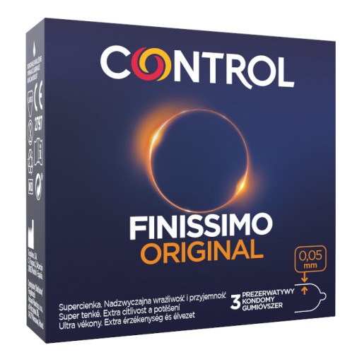 CONTROL Finissimo Original kondómy 3 ks.