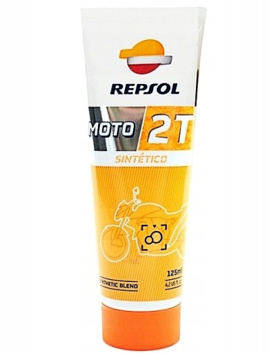 REPSOL MOTO SINTETICO 2T 125ml ZMESOVÝ OLEJ