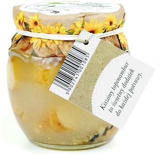 Bio nakladaný topinambur 490g - Dary Natury