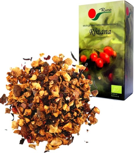 Bio Ružový čaj do 100g, RUNO eko certifikát