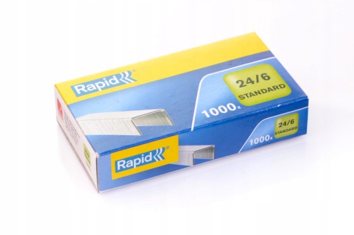 ZOŠÍVAČKY 24/6 RAPID STANDARD 1000 KS