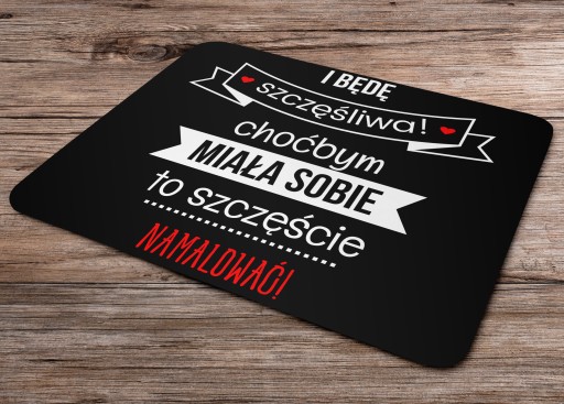 Vtipný malý darček podložka pod myš