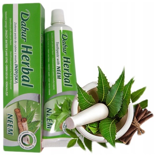Pasta na odstraňovanie zubného kameňa NATURAL FLUORIDE FREE HERBAL DABUR 100ml