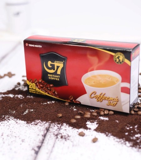 Vietnamská káva G7 Instant Coffee Trung Nguyen 3v1 320 g (20x16 g)