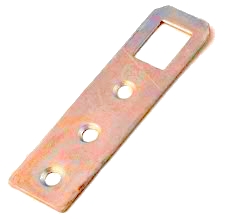 Závesný držiak na nábytok vešiak spojka háčik nábytkový háčik 18x85 mm / 5 ks
