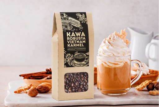 Robusta vietnamská káva karamelová 100 g.