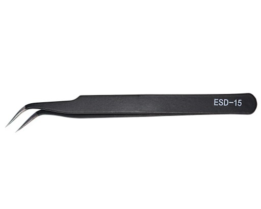 Antistatická pinzeta ESD-15 Úprava klávesnice