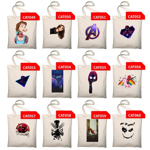 Ekologická nákupná taška ECO 120 PATTERNS, potlač