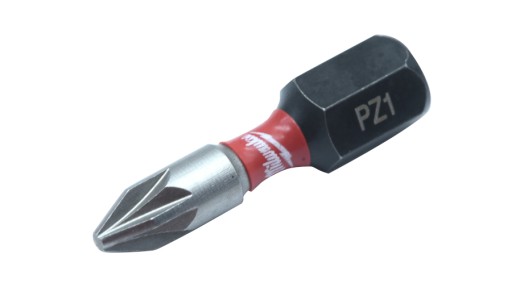 NÁRAZOVÝ BIT DO SKRUTKOVAČOV PZ1 25mm MILWAUKEE 1 ks.