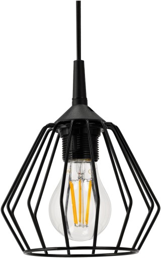 LED E27 LED LUSTRE ZÁSADNÉ LAMPY, NASTAVITEĽNÉ 0-100cm, TIIETO HLINÍK