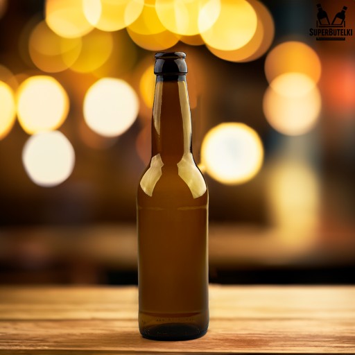 FĽAŠA PIVA 330 ml DOMÁCI PIVOVAR HNEDÁ 0,33L